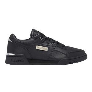 Mallet Mens Workout Reebok Leather Sneakers / Black